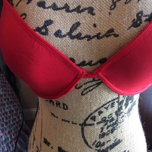 Red bra